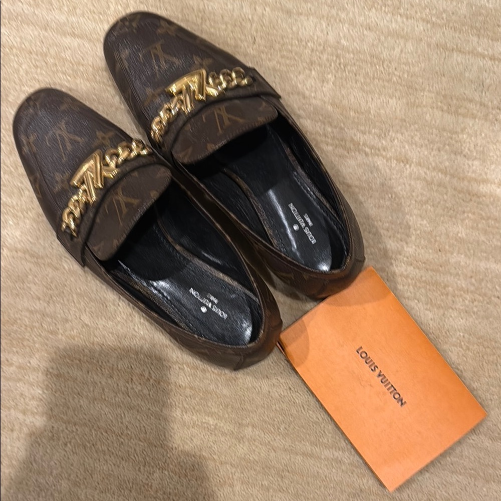 Louis Vuitton Women’s Brown Loafers